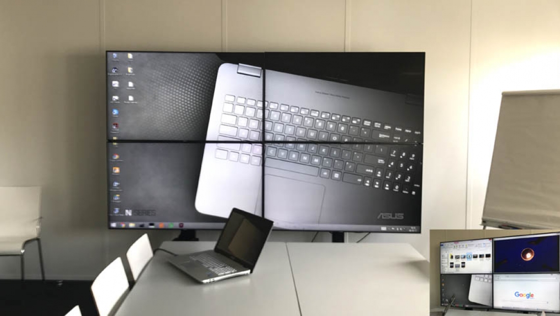 Muro de imágenes móvil